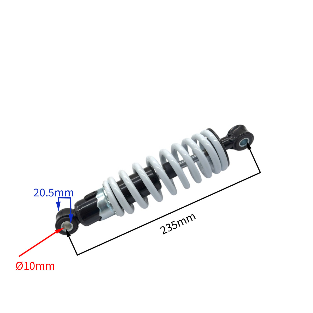 wp-image22126.png AMORTYZATOR TYŁ QUAD MINI E-ATV 1000W 10FI 235MM - obrazek 1