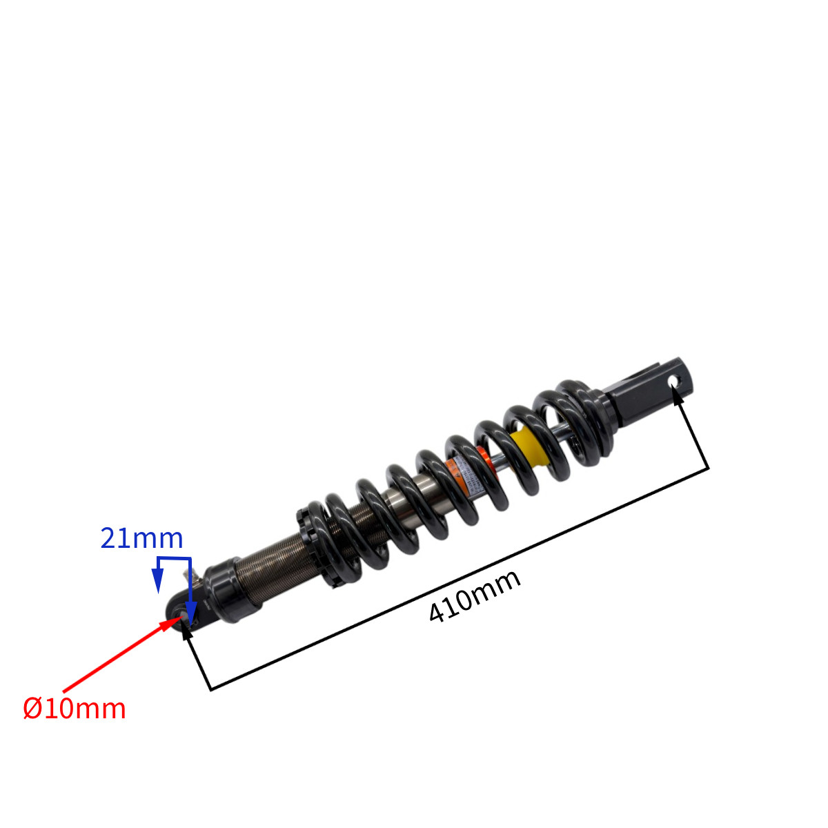 wp-image22140.png AMORTYZATOR TYŁ CROSS 150CC 41CM CZARNY - obrazek 1