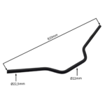 KIEROWNICA QUAD ATV 250CC E5 DŁ 82 CM