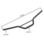 KIEROWNICA QUAD ATV 125CC DŁ 73CM