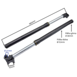 AMORTYZATORY PRZÓD CROSS 150CC KPL DŁ 86CM