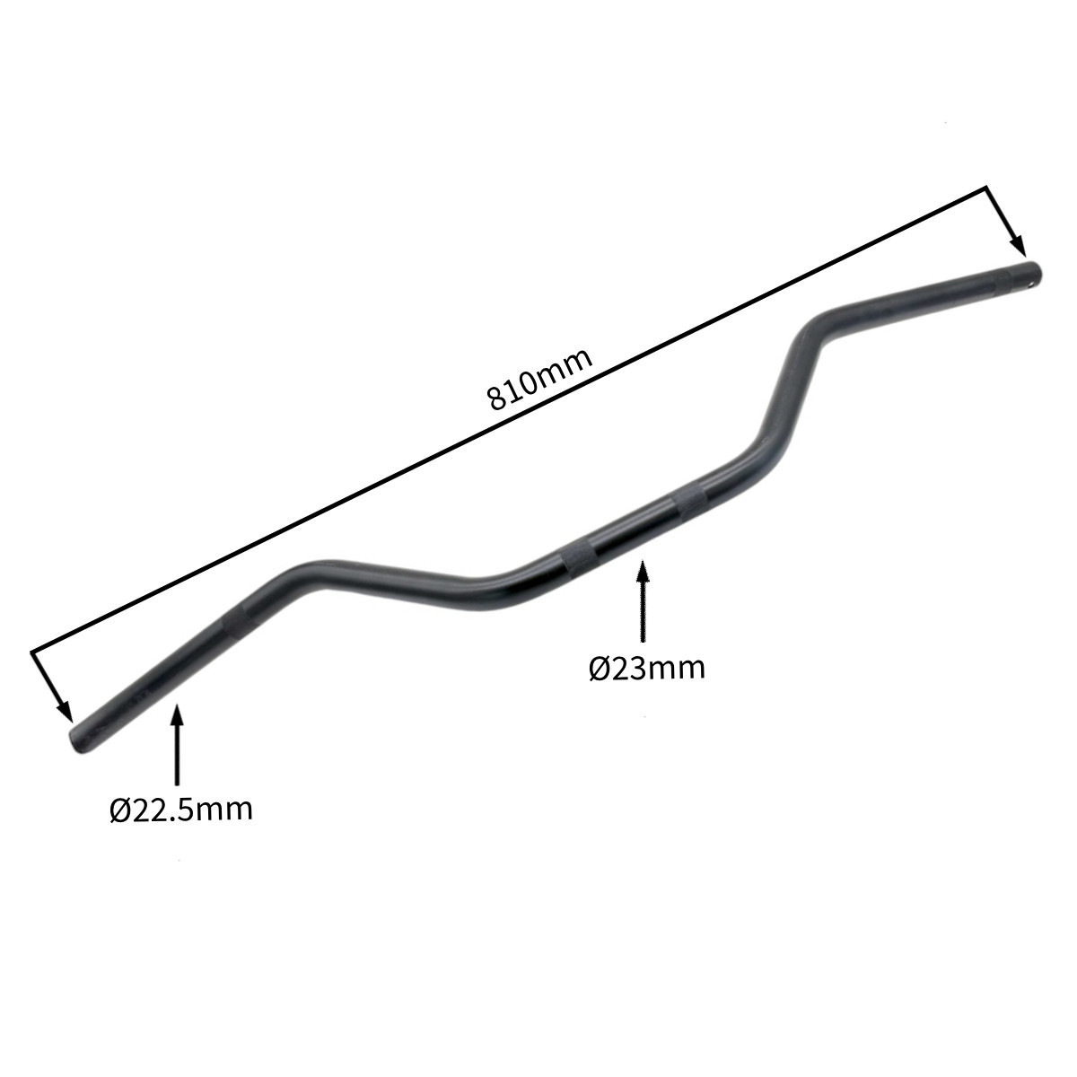 wp-image22547.png KIEROWNICA CROSS 250CC BEZ ROZPÓRKI CZARNA - obrazek 1