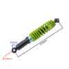 AMORTYZATOR PRZÓD QUAD ATV 125CC LIMONKOWY 31,5CM - obrazek 3