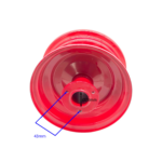 FELGA 6" PRZÓD POCKET QUAD MINI E-ATV CZERWONA