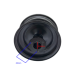 FELGA 6" PRZÓD POCKET QUAD MINI E-ATV CZARNA