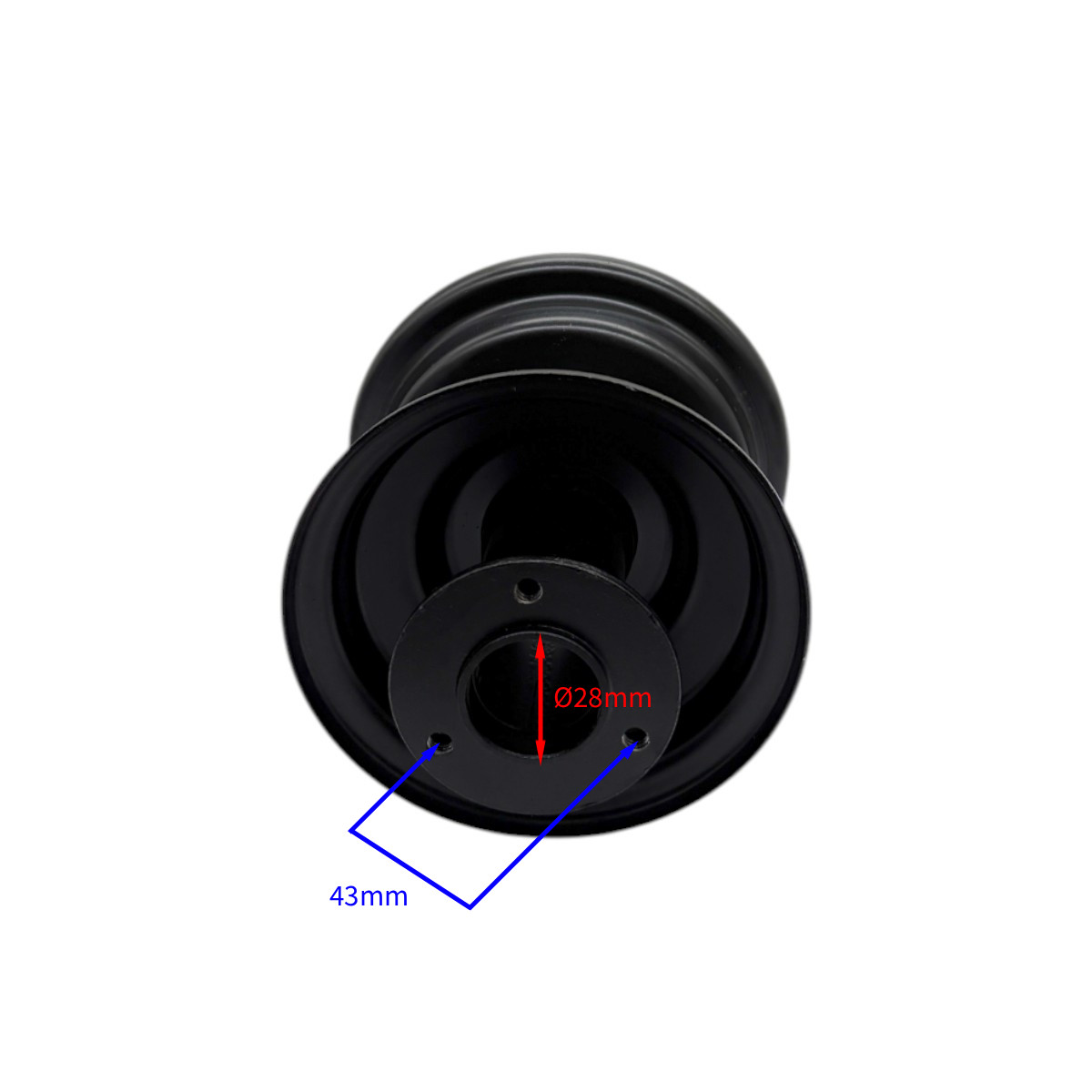 wp-image23098.png FELGA 4" PRZÓD POCKET QUAD MINI 50CC CZARNO-NIEBIESKA - obrazek 1