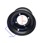 FELGA 7" TYŁ QUAD ATV 110CC 4OTW