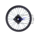 FELGA 12" TYŁ CROSS CZARNA 1.60 15FI