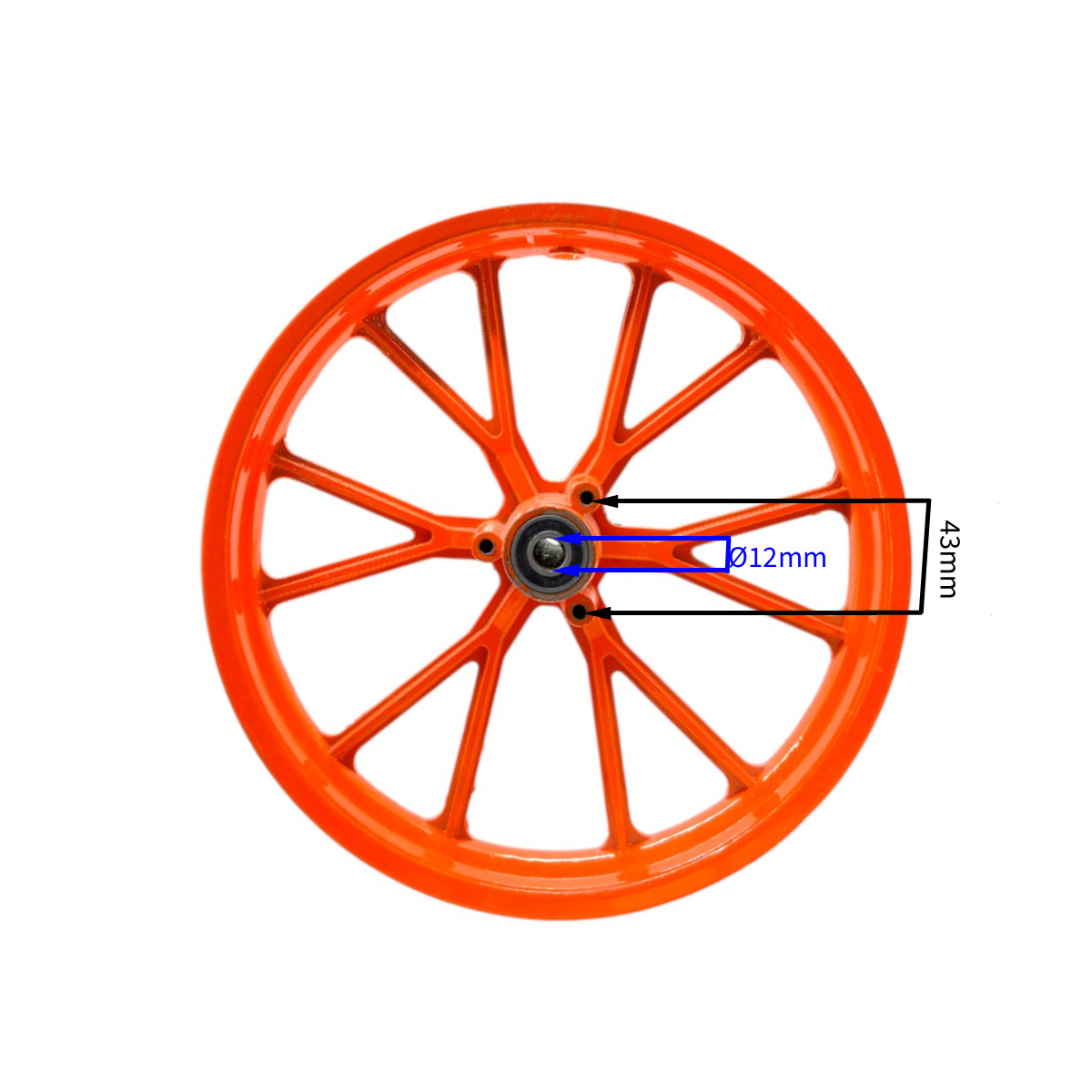 wp-image23308.png FELGA 10" PRZÓD POCKET MINI CROSS 50CC POMARAŃCZ - obrazek 1