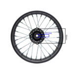 FELGA 12" PRZÓD MINI CROSS 60CC 1.4 FI 12