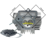 GŁOWICA QUAD ATV 125CC FULL KPL CZARNA