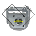 GŁOWICA SKUTER MOTOCYKL 125CC KPL