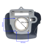 CYLINDER CROSS 125CC 52.4MM GOŁY