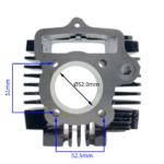 CYLINDER QUAD ATV CROSS 4T 110CC 52.0MM KPL