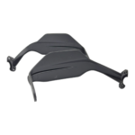 HANDBARY OSŁONY DŁONI QUAD ATV 250CC CZARNE + NAKLEJKI