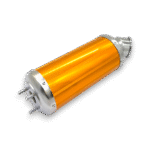 KOŃCÓWKA TŁUMIKA QUAD ATV 250CC ALU