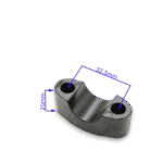 MOCOWANIE KIEROWNICY GÓRNE CROSS 150CC