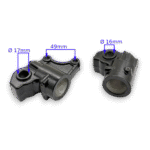 KOŃCÓWKI AMORTYZATORA PRZÓD CROSS 250CC KPL L+P