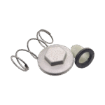 KOREK SPUSTOWY OLEJU QUAD ATV 250CC E5 KPL SREBRNY