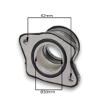 KRÓCIEC GAŹNIKA CROSS 250CC ALUMINIOWO-GUMOWY