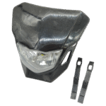 LAMPA PRZÓD CROSS 125CC CZARNA + MOCOWANIE