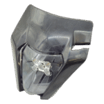 LAMPA PRZÓD CROSS 250CC + OWIEWKA CZARNA