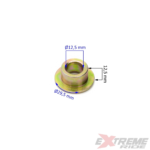 TULEJA WAHACZA DO RAMY CROSS 125CC 12,5X29,5X12,5