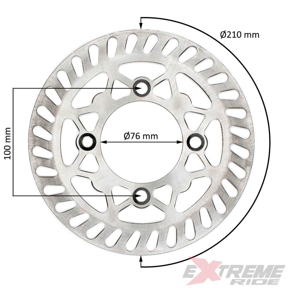 wp-image3800.png TARCZA HAMULCOWA PRZÓD CROSS 125CC 210MM - obrazek 1