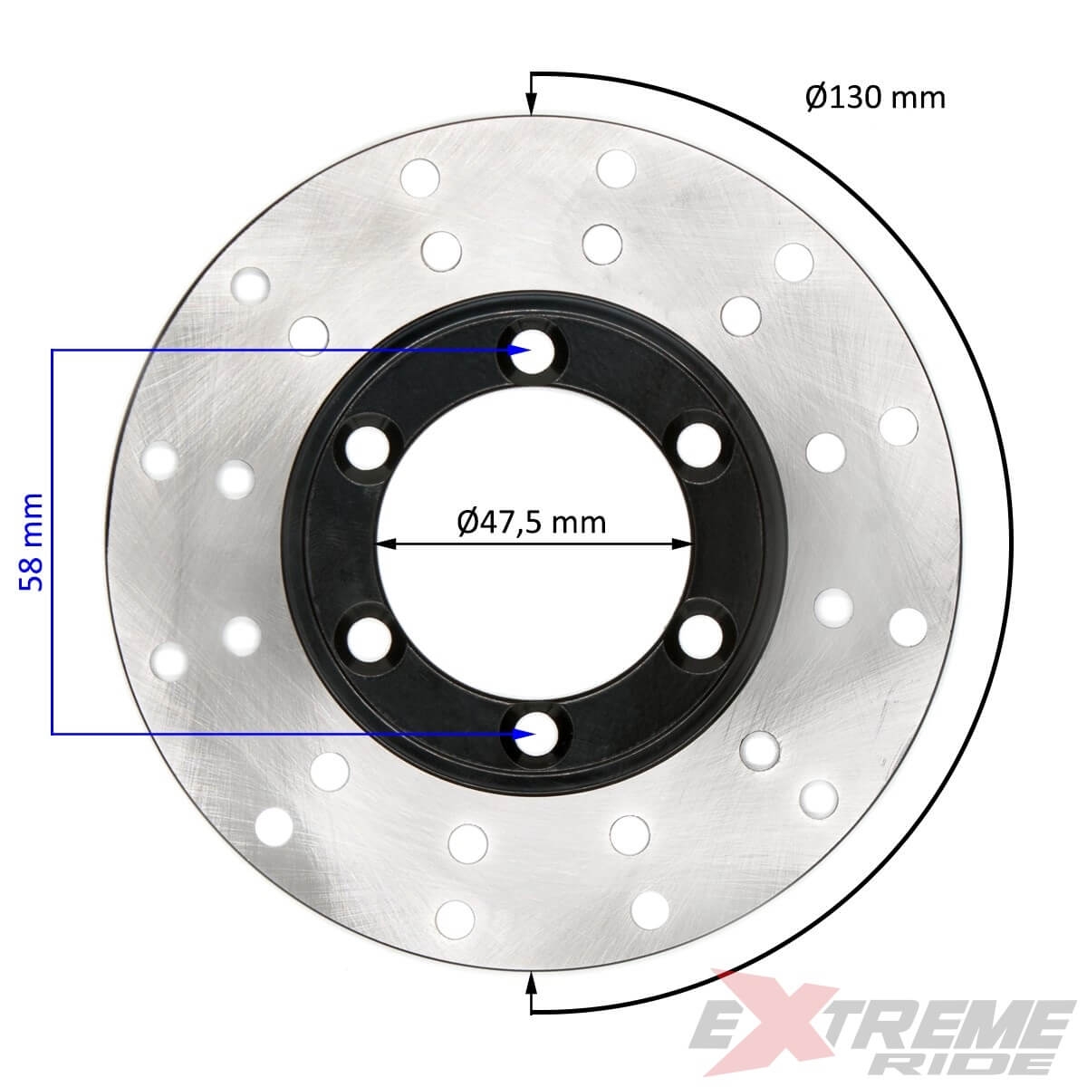 wp-image3858.png TARCZA HAMULCOWA PRZÓD QUAD ATV 125CC 130MM - obrazek 1