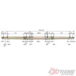 OŚ NAPĘDOWA TYŁ QUAD ATV