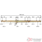 OŚ NAPĘDOWA TYŁ QUAD MINI ATV