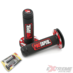 MANETKI GUMY GRIPY PROTAPER CROSS CZARNO-CZERW