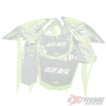 ZESTAW NAKLEJEK NA POJAZD CROSS 125CC KPL ZIELONE