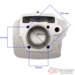 CYLINDER CROSS 140CC 56MM KPL