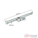 OŚ KOŁA PRZÓD CROSS 140CC 15FI DŁ 21,5 CM + TULEJE