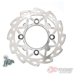 TARCZA HAMULCOWA TYŁ CROSS 125CC 19 CM + ŚRUBY