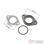 USZCZELKI KRÓĆCA GAŹNIKA CROSS 125 PAPIER + EBONIT