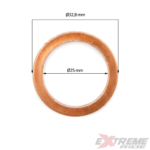 USZCZELKA WYDECHU TŁUMIKA QUAD ATV 125CC