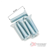 ŚRUBY ZĘBATKI TYŁ CROSS 250CC M8 35MM KPL 6 SZT