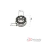 ŁOŻYSKO ZWROTNICY POCKET MINI QUAD ATV 6000