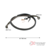 PRZEWÓD HAMULCOWY TYŁ CROSS 250CC DŁ. 70CM