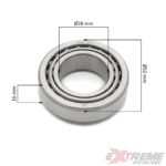 ŁOŻYSKO SZTYCY CROSS 250CC 320X28