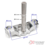 PÓŁKA DOLNA CROSS 125CC + SZTYCA