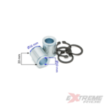 TULEJE METALOWE AMORTYZATORA CROSS 125 20X16X10