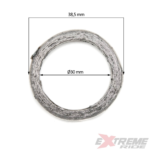 USZCZELKA TŁUMIKA CROSS 150CC