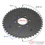 ZĘBATKA TYŁ 428 QUAD ATV 150CC 45Z