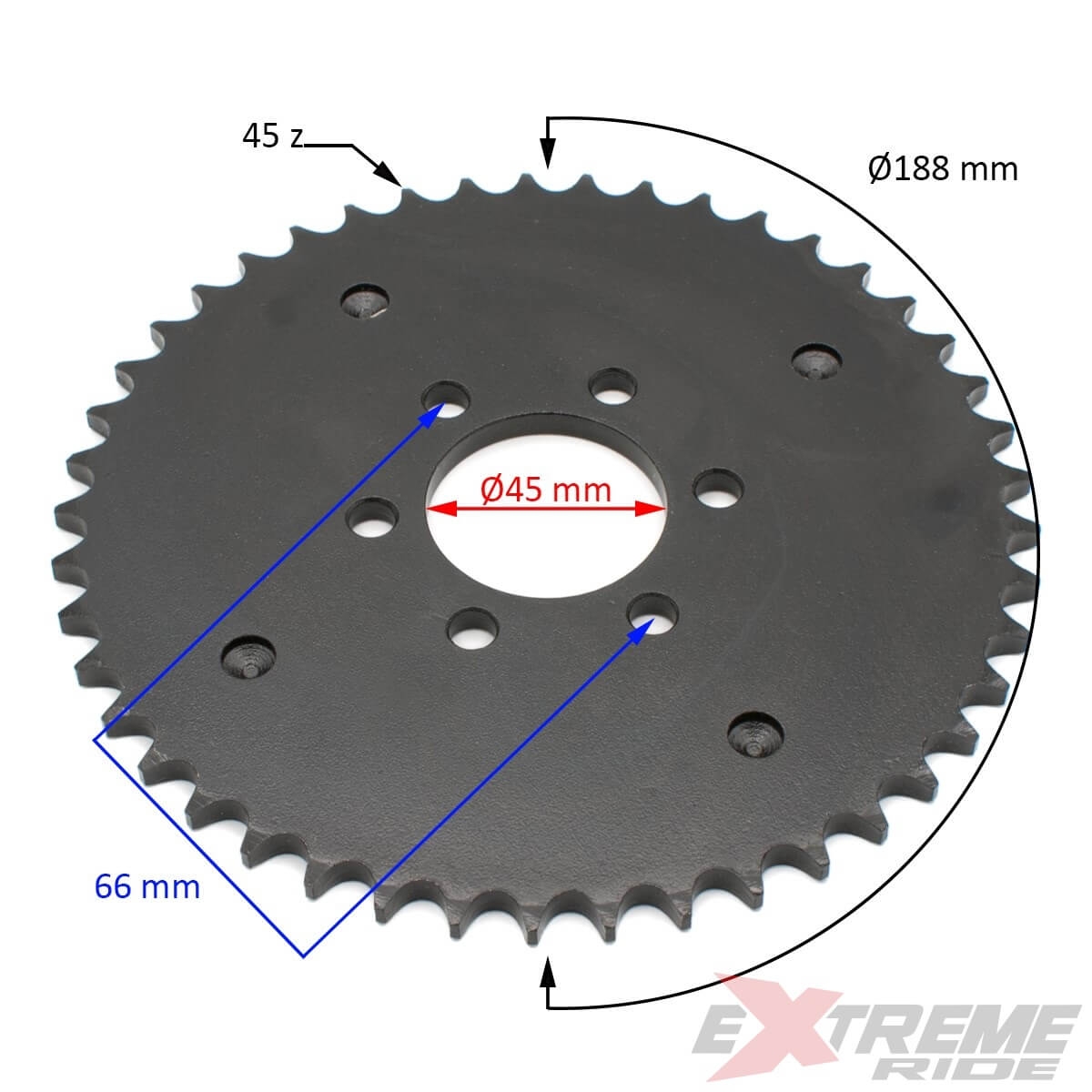 wp-image7459.png ZĘBATKA TYŁ 428 QUAD ATV 150CC 45Z - obrazek 1