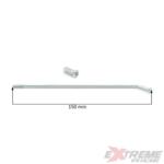 SZPRYCHA 14" KOŁO PRZÓD CROSS + NYPEL DŁ. 15 CM