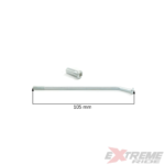 SZPRYCHA 10" KOŁO TYŁ CROSS + NYPEL DŁ. 10,5 CM