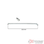 SZPRYCHA 12" KOŁA TYŁ CROSS 125CC 11,6CM + NYPEL